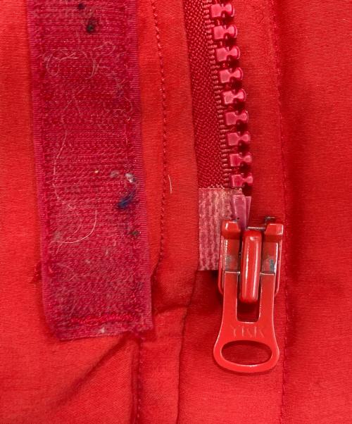 Schott（ショット）Schott (ショット) ファー付ダウンジャケット レッド サイズ:Sの古着・服飾アイテム