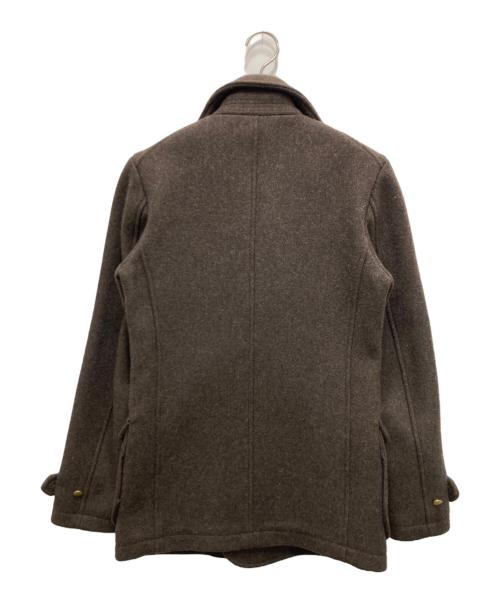 ORGUEIL（オルゲイユ）ORGUEIL (オルゲイユ) ウールPコート ブラウン サイズ:36の古着・服飾アイテム