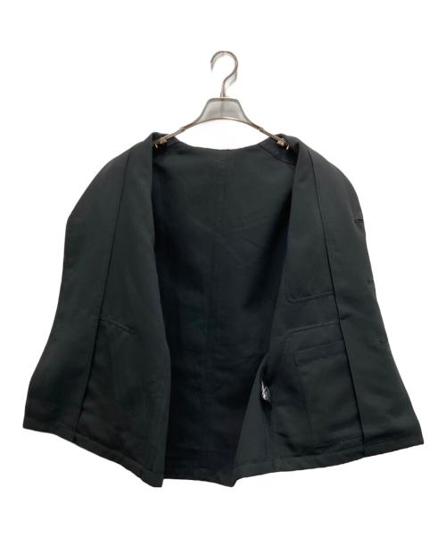 UNIversal FORM（ユニバーサルフォルム）UNIversal FORM (ユニバーサルフォルム) UTILITY 2WAY POCKET SHOP COAT ブラック サイズ:Mの古着・服飾アイテム