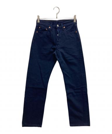 中古・古着通販】LEVI'S (リーバイス) 501後染めデニムパンツ ネイビー