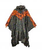MCMエムシーエム）の古着「CAMO PONCHO COAT」｜オリーブ