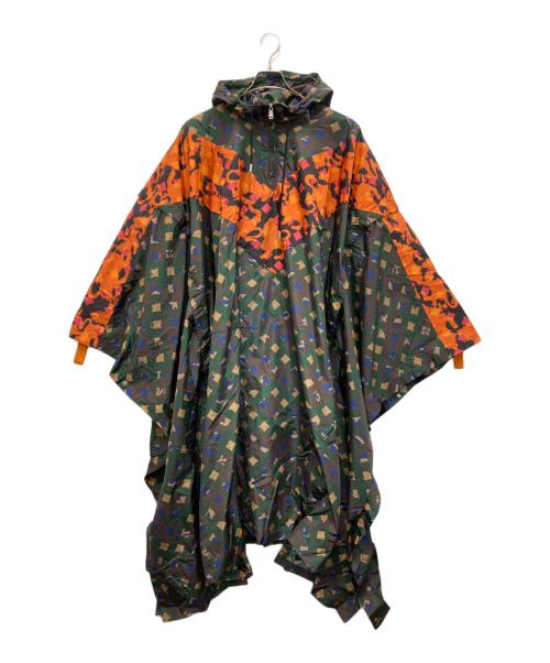 MCM（エムシーエム）MCM (エムシーエム) CAMO PONCHO COAT オリーブ サイズ:Mの古着・服飾アイテム