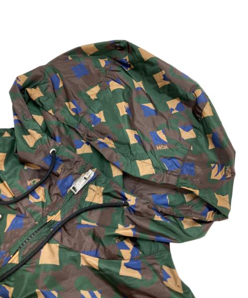 MCM（エムシーエム）MCM (エムシーエム) CAMO PONCHO COAT オリーブ サイズ:Mの古着・服飾アイテム
