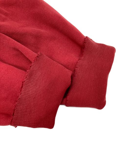 stussy（ステューシー）stussy (ステューシー) ロゴ刺繍パーカー レッド サイズ:Lの古着・服飾アイテム