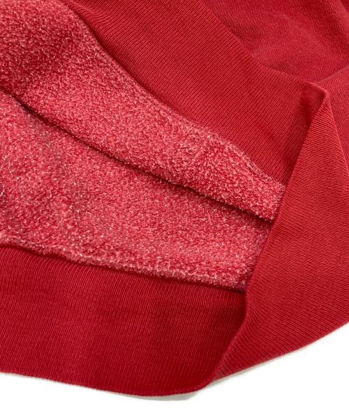 stussy（ステューシー）stussy (ステューシー) ロゴ刺繍パーカー レッド サイズ:Lの古着・服飾アイテム