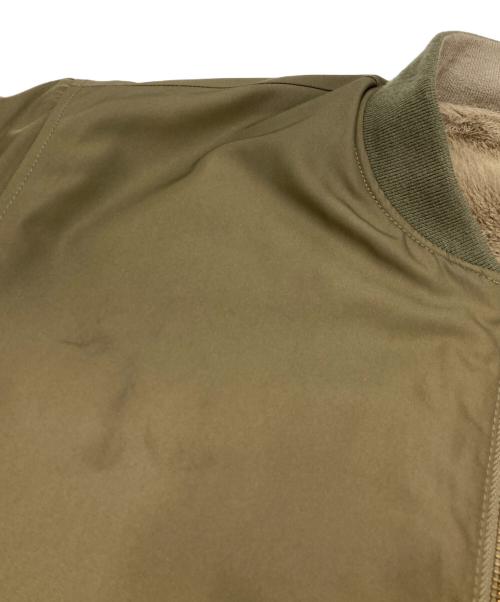 LE GLAZIK（ル グラジック）LE GLAZIK (ル グラジック) MA-1 リバーシブルコート オリーブ サイズ:36の古着・服飾アイテム