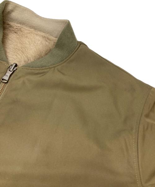 LE GLAZIK（ル グラジック）LE GLAZIK (ル グラジック) MA-1 リバーシブルコート オリーブ サイズ:36の古着・服飾アイテム