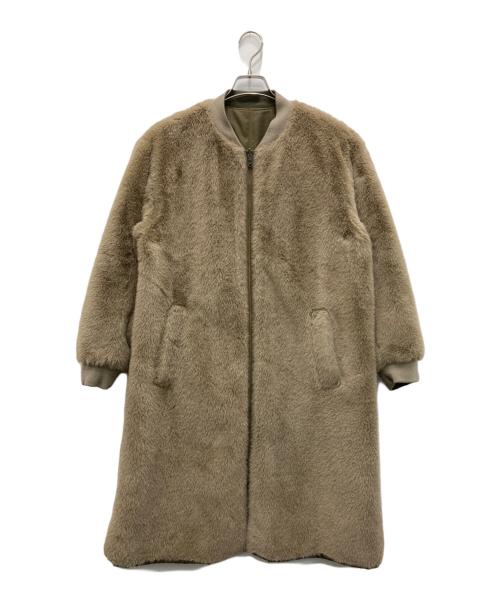 LE GLAZIK（ル グラジック）LE GLAZIK (ル グラジック) MA-1 リバーシブルコート オリーブ サイズ:36の古着・服飾アイテム