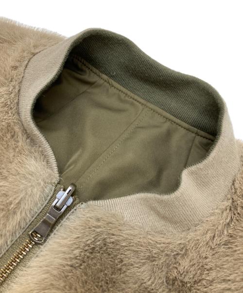 LE GLAZIK（ル グラジック）LE GLAZIK (ル グラジック) MA-1 リバーシブルコート オリーブ サイズ:36の古着・服飾アイテム
