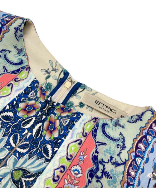 ETRO（エトロ）ETRO (エトロ) 総柄ワンピース マルチカラー サイズ:38の古着・服飾アイテム