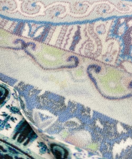 ETRO（エトロ）ETRO (エトロ) 総柄ワンピース マルチカラー サイズ:38の古着・服飾アイテム