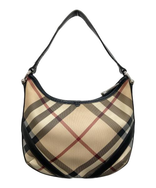 BURBERRY（バーバリー）BURBERRY (バーバリー) スーパーノヴァチェックワンショルダーバッグ ベージュの古着・服飾アイテム