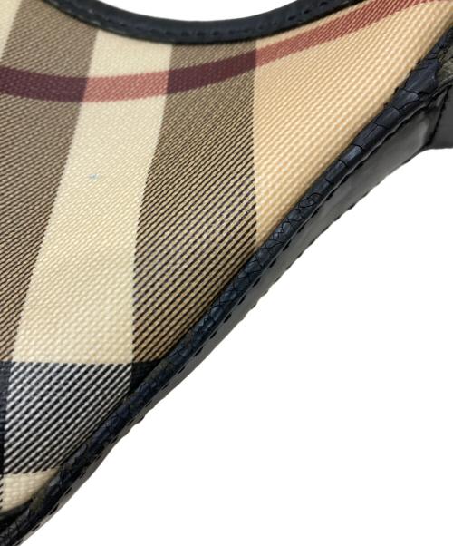 BURBERRY（バーバリー）BURBERRY (バーバリー) スーパーノヴァチェックワンショルダーバッグ ベージュの古着・服飾アイテム