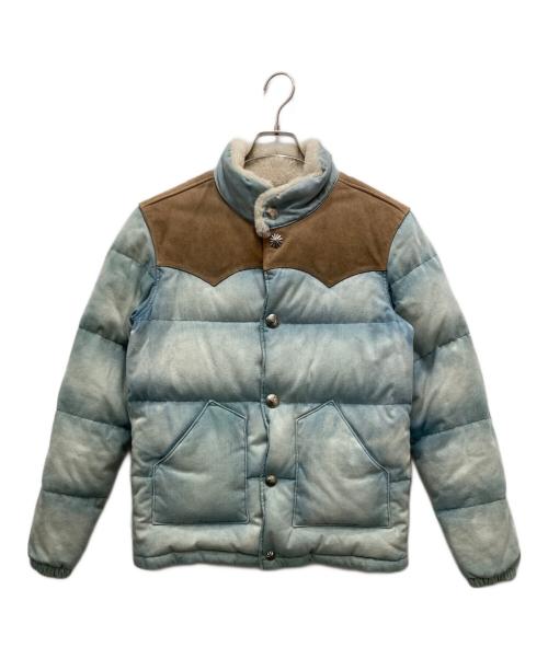 Ron Herman（ロンハーマン）Ron Herman (ロンハーマン) コンチョダウンジャケット ブルー サイズ:Sの古着・服飾アイテム