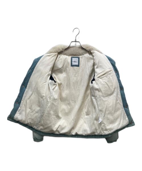 Ron Herman（ロンハーマン）Ron Herman (ロンハーマン) コンチョダウンジャケット ブルー サイズ:Sの古着・服飾アイテム