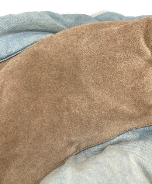 Ron Herman（ロンハーマン）Ron Herman (ロンハーマン) コンチョダウンジャケット ブルー サイズ:Sの古着・服飾アイテム