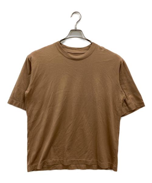 IM MEN（アイム メン）IM MEN (アイム メン) クルーネックカットソー ブラウン サイズ:2の古着・服飾アイテム