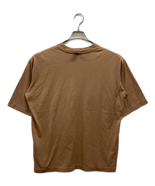 IM MEN（アイム メン）IM MEN (アイム メン) クルーネックカットソー ブラウン サイズ:2の古着・服飾アイテム