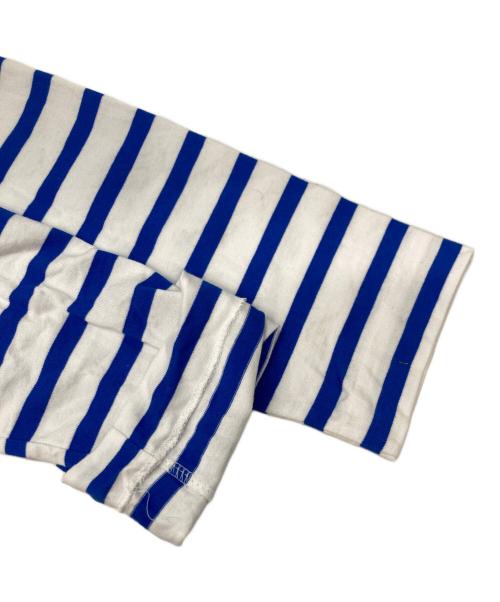 COMME des GARCONS（コムデギャルソン）COMME des GARCONS (コムデギャルソン) Jean Paul GAULTIER (ジャンポールゴルチェ) ボーダーカットソー ホワイト サイズ:Sの古着・服飾アイテム