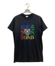 KENZO（ケンゾー）の古着「プリントカットソー」｜ブラック