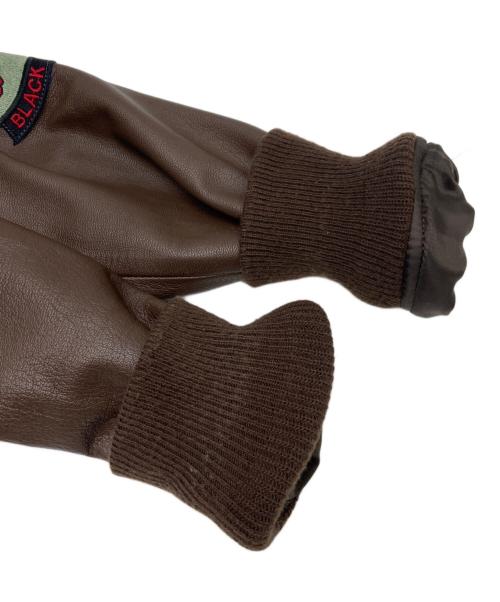 AVIREX（アヴィレックス）AVIREX (アヴィレックス) Type G-1 goatskin leather flight jacket ブラウン サイズ:38の古着・服飾アイテム