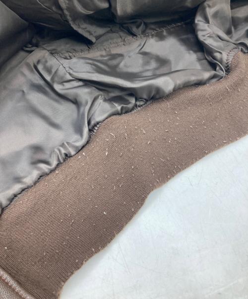 AVIREX（アヴィレックス）AVIREX (アヴィレックス) Type G-1 goatskin leather flight jacket ブラウン サイズ:38の古着・服飾アイテム