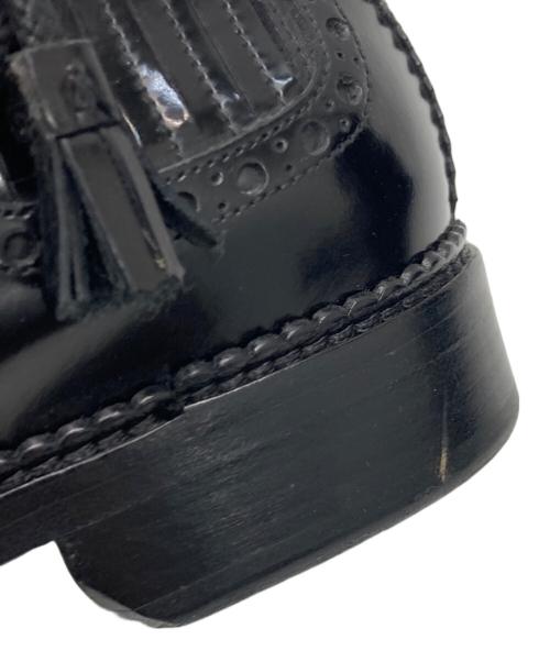 DOLCE & GABBANA（ドルチェ＆ガッバーナ）DOLCE & GABBANA (ドルチェ＆ガッバーナ) ウィングチップブーツ ブラック サイズ:6の古着・服飾アイテム