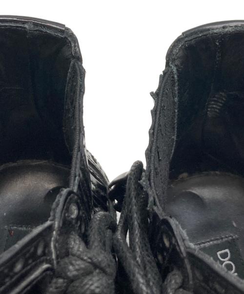 DOLCE & GABBANA（ドルチェ＆ガッバーナ）DOLCE & GABBANA (ドルチェ＆ガッバーナ) ウィングチップブーツ ブラック サイズ:6の古着・服飾アイテム