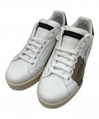 DOLCE & GABBANAドルチェ＆ガッバーナ）の古着「ローカットスニーカー」｜ホワイト