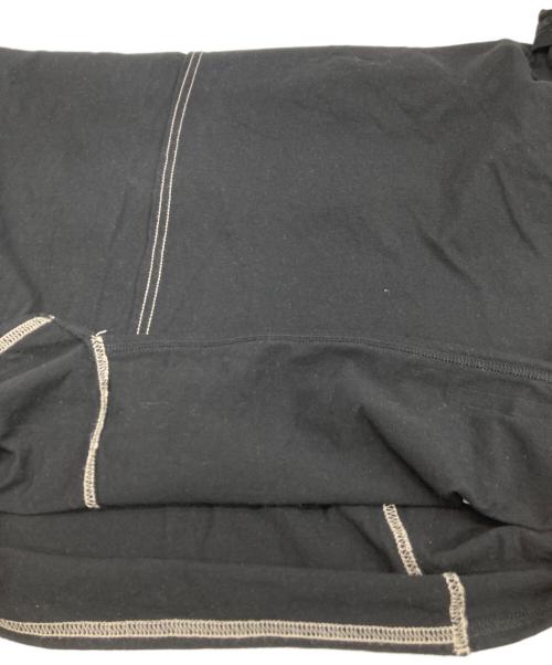 REGULATION Yohji Yamamoto（レギュレーションヨウジヤマモト）REGULATION Yohji Yamamoto (レギュレーションヨウジヤマモト) アシンメトリーカットソー ブラック サイズ:1の古着・服飾アイテム