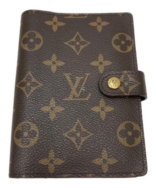 LOUIS VUITTON（ルイ ヴィトン）LOUIS VUITTON (ルイ ヴィトン) 手帳カバー ブラウンの古着・服飾アイテム