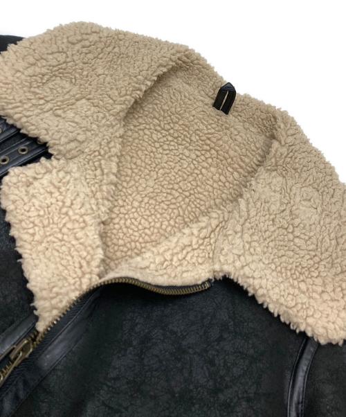 Spick and Span（スピック＆スパン）Spick and Span (スピックアンドスパン) ムートンジャケット ブラック サイズ:38の古着・服飾アイテム