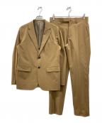 MAISON SPECIAL×SPECIAL FACTORYメゾンスペシャル×）の古着「“洗えるTECH SUIT” ワーカーズSOLOTEX」｜ブラウン