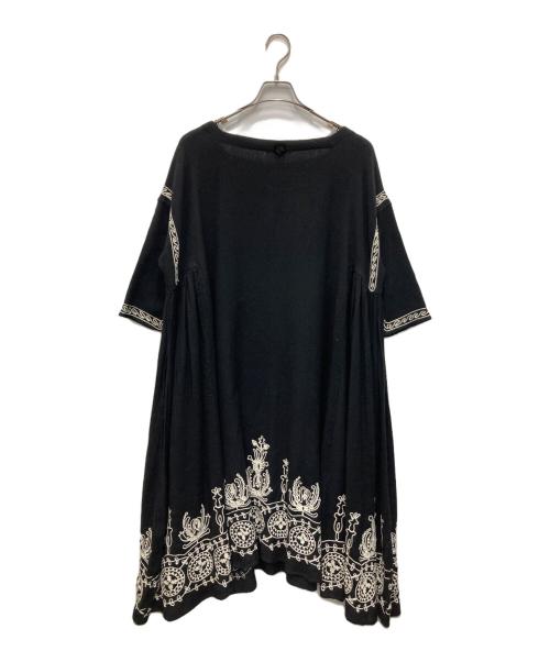 house of lotus（ハウスオブロータス）house of lotus (ハウスオブロータス) チュニックワンピース ブラック サイズ:Mの古着・服飾アイテム