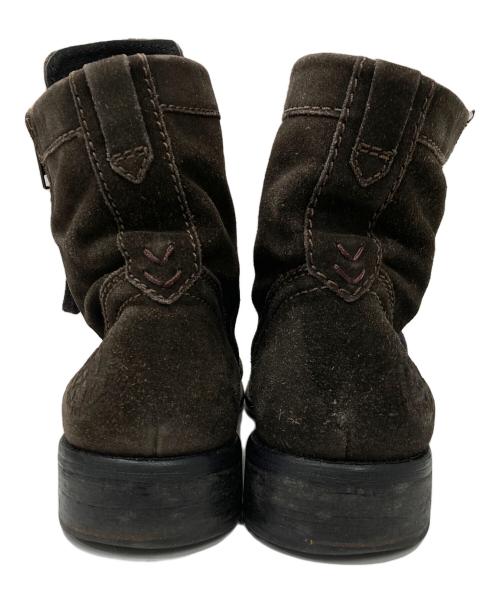 DIESEL（ディーゼル）DIESEL (ディーゼル) スウェードブーツ ブラウン サイズ:40の古着・服飾アイテム
