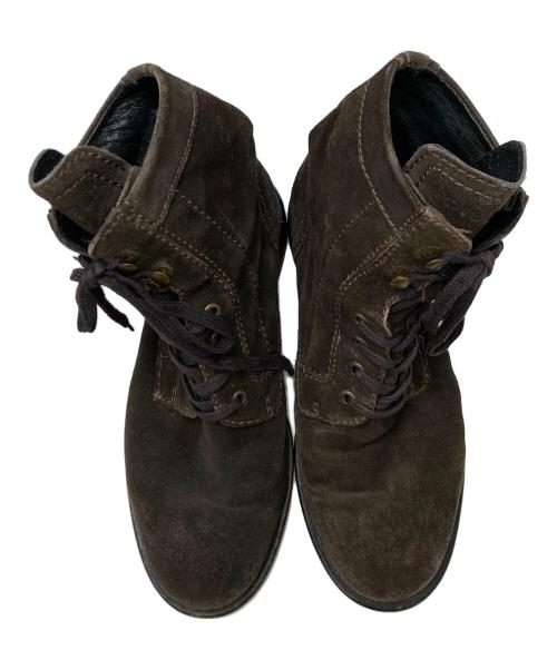 DIESEL（ディーゼル）DIESEL (ディーゼル) スウェードブーツ ブラウン サイズ:40の古着・服飾アイテム