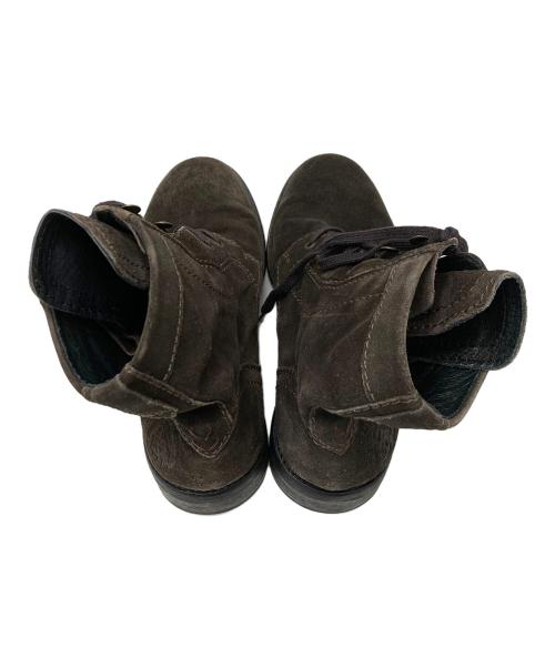 DIESEL（ディーゼル）DIESEL (ディーゼル) スウェードブーツ ブラウン サイズ:40の古着・服飾アイテム