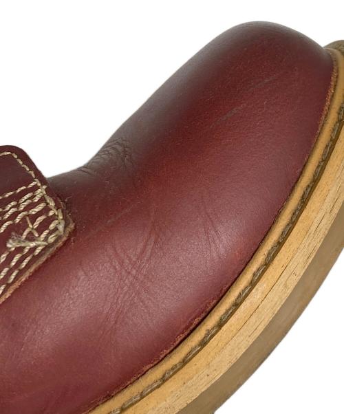 DIESEL（ディーゼル）DIESEL (ディーゼル) レースアップブーツ レッド サイズ:40の古着・服飾アイテム