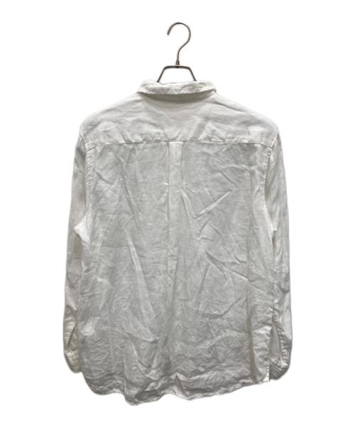 confect（コンフェクト）CONFECT (コンフェクト) リネンツイルレギュラーカラーシャツ ホワイト サイズ:3の古着・服飾アイテム