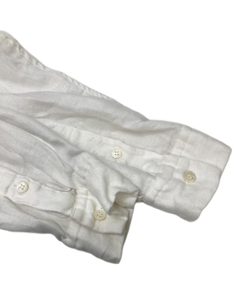 confect（コンフェクト）CONFECT (コンフェクト) リネンツイルレギュラーカラーシャツ ホワイト サイズ:3の古着・服飾アイテム