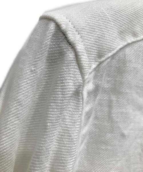confect（コンフェクト）CONFECT (コンフェクト) リネンツイルレギュラーカラーシャツ ホワイト サイズ:3の古着・服飾アイテム