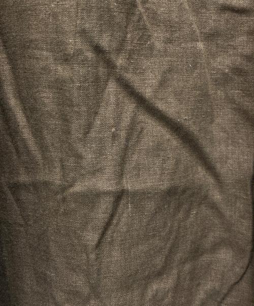 nest Robe（ネストローブ）nest Robe (ネストローブ) リネンシャツワンピース ブラウン サイズ:2の古着・服飾アイテム