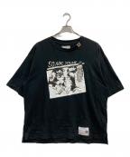 Maison MIHARA YASUHIROメゾン ミハラ ヤスヒロ）の古着「printed Tee A」｜ブラック
