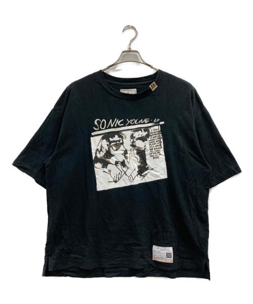 Maison MIHARA YASUHIRO（メゾン ミハラ ヤスヒロ）Maison MIHARA YASUHIRO (メゾン ミハラ ヤスヒロ) printed Tee A ブラック サイズ:46の古着・服飾アイテム