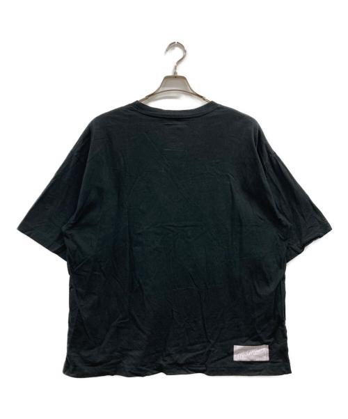 Maison MIHARA YASUHIRO（メゾン ミハラ ヤスヒロ）Maison MIHARA YASUHIRO (メゾン ミハラ ヤスヒロ) printed Tee A ブラック サイズ:46の古着・服飾アイテム