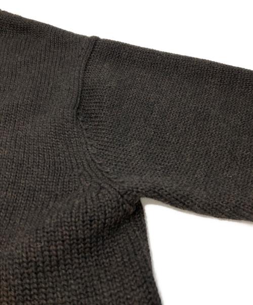 ENDS and MEANS（エンズアンド ミーンズ）ENDS and MEANS (エンズアンド ミーンズ) ウールニットカーディガン ブラウン サイズ:XLの古着・服飾アイテム