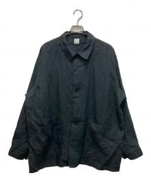 ORCIVAL（オーシバル）の古着「リネンカバーオール」｜グレー