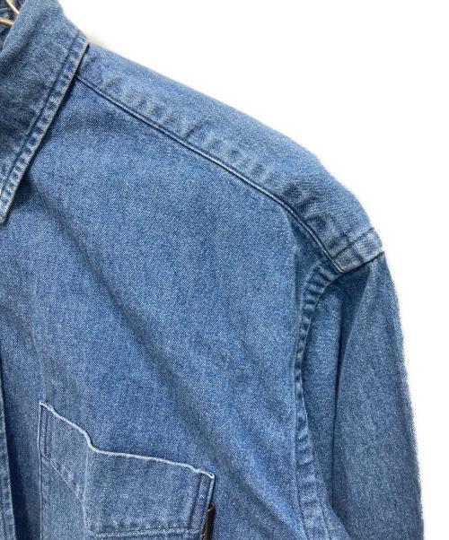 SEDAN ALL-PURPOSE（セダンオールパーパス）SEDAN ALL-PURPOSE (セダンオールパーパス) デニムシャツ ブルー サイズ:Lの古着・服飾アイテム
