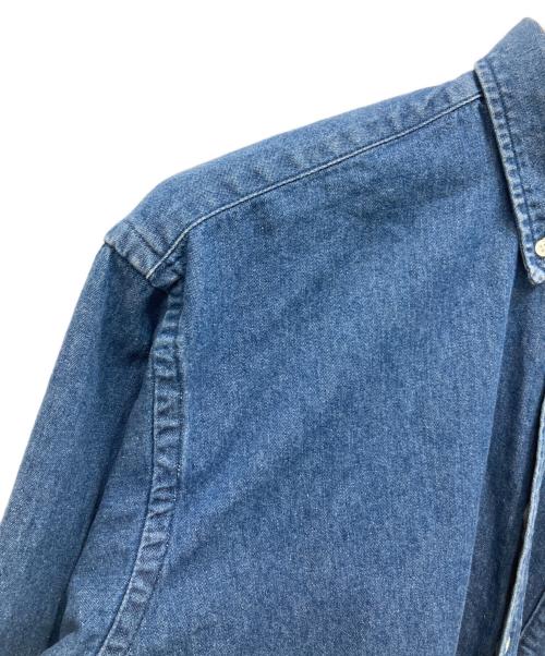SEDAN ALL-PURPOSE（セダンオールパーパス）SEDAN ALL-PURPOSE (セダンオールパーパス) デニムシャツ ブルー サイズ:Lの古着・服飾アイテム