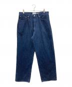 ENDS and MEANSエンズアンド ミーンズ）の古着「Relaxed fit 5 Pockets DENIM」｜ブルー